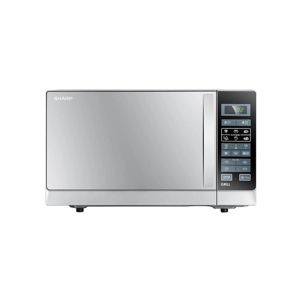 ميكروويف شارب + شواية , 900واط , 25 لتر | R-750MT(S)