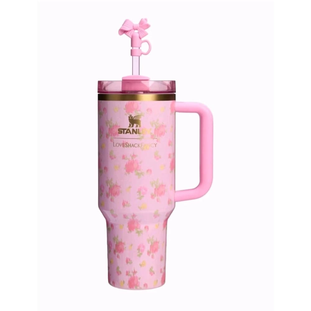 حافظة مشروبات ستانلي Stanley x Love Shack Fancy – 40 أونصة