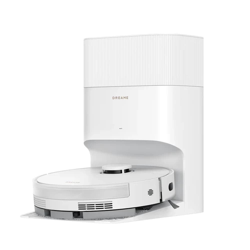مكنسة روبوت ذكية دريمي , خاصية المسح ومحطة تفريغ ذاتي 5 لتر | D20 Plus